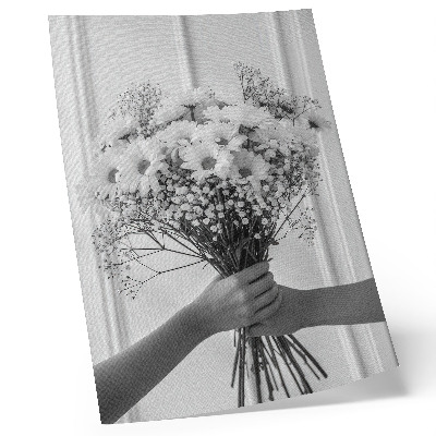 Premium wall art Delicate flowers minimalism elegance subtlety