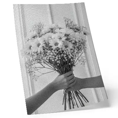 Premium wall art delicate minimalist flowers with an elegant and subtle design
