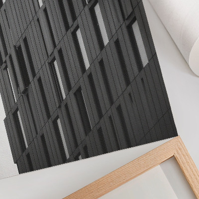 Premium wall art Graphite geometric forms in a modern style