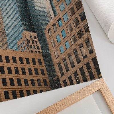 Premium wall art Modern skyscrapers geometric forms elegance