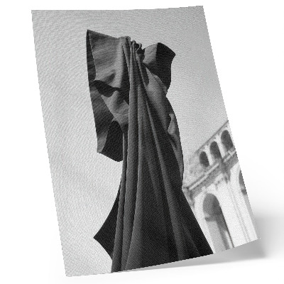 Premium wall art Minimalist composition fabric architecture