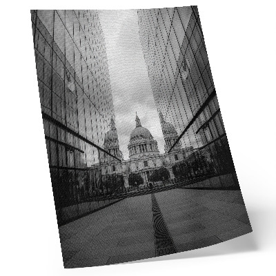 Premium wall art Symmetry of modern and classical architecture