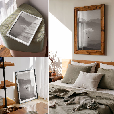 Decorative poster A cure for everyday stress for dreamers and adventurers