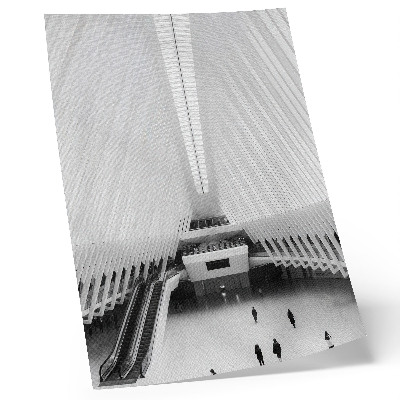 Decorative poster Interior modern lines dynamic composition minimalism