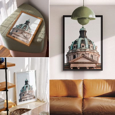 Premium wall art Impressive dome details classic architecture