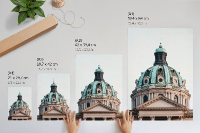 Premium wall art Impressive dome details classic architecture
