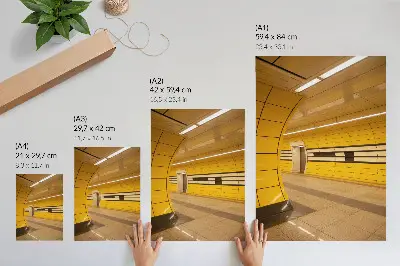 Decorative poster with bright dynamic patterns in a futuristic and harmonious space style