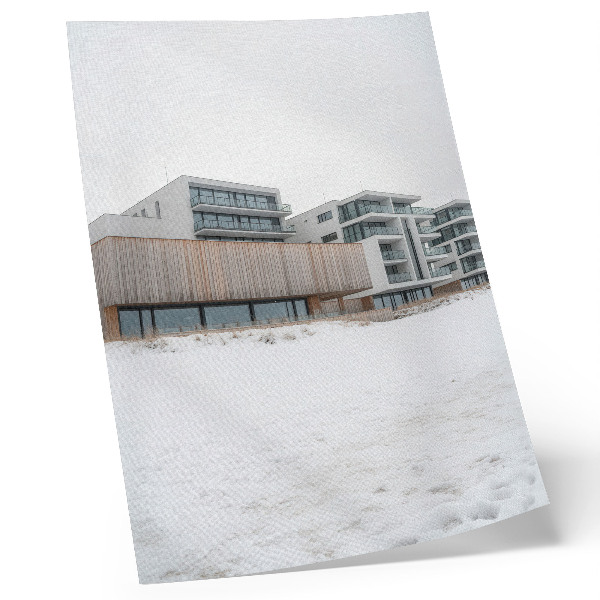 Art print Modern buildings minimalist architecture