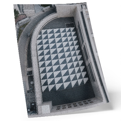 Art print Elegant geometric patterns, futuristic architecture