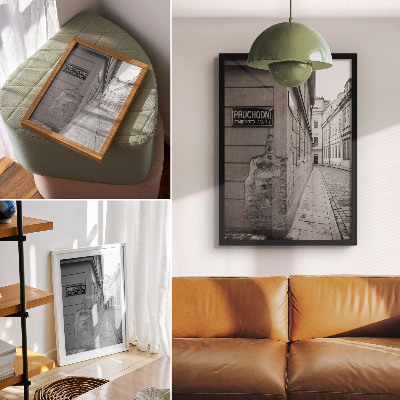 Premium wall art Facades of old buildings, architectural details