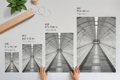 Decorative poster Futuristic space modern ceiling lighting