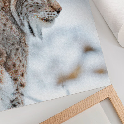 Decorative poster Rysy in winter beautiful nature natural colors harmony