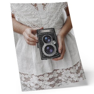 Decorative poster Camera lace dress delicacy nostalgia