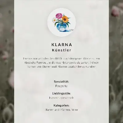Flower composition poster a unique floral arrangement for a modern interior