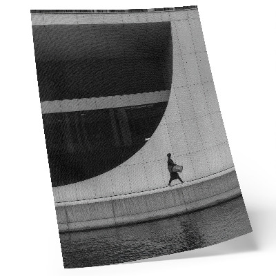 Art print Modern simplicity bold geometry harmonious monochrome