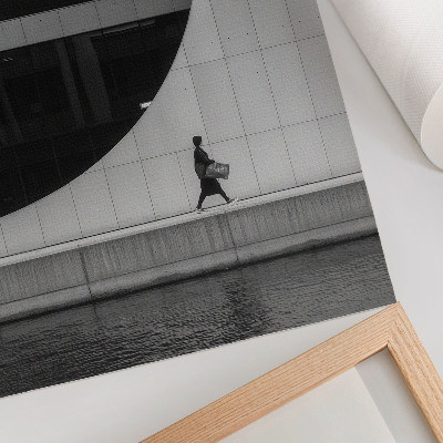 Art print Modern simplicity bold geometry harmonious monochrome