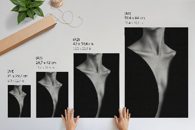 Poster A subtle combination of black and white elegance