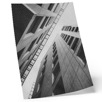 Premium wall art Modern architecture with geometric lines
