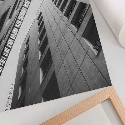 Premium wall art Modern architecture with geometric lines