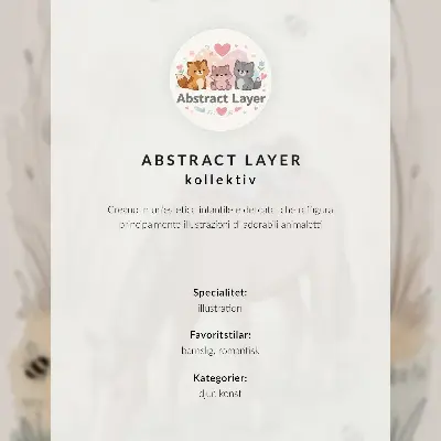 Art print green leaves fairy in a pink dress
