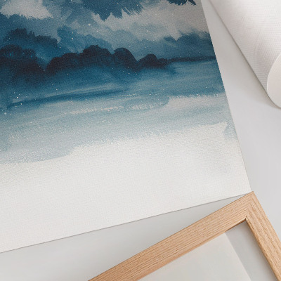 Decorative poster A cosmic landscape full of depth and mystery