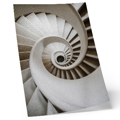 Poster Spiral staircase modern architecture