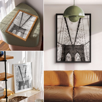 Premium wall art A raw structure full of symmetry and lines