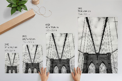 Premium wall art A raw structure full of symmetry and lines