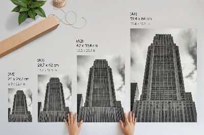 Decorative poster Minimalist skyscraper harmony austerity