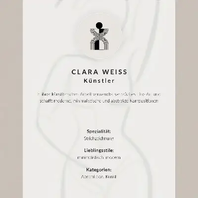 Poster modernist minimalist line art of faces