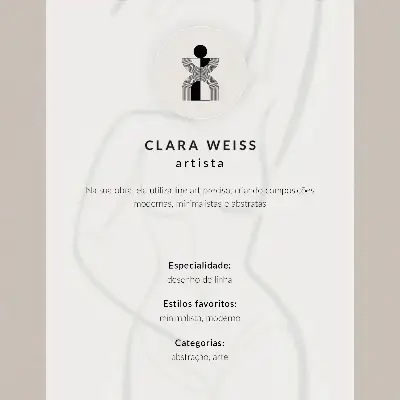 Art print minimalist line drawing of a person with a flower