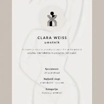 Art print minimalist line drawing of a person with a flower