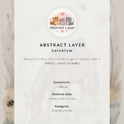 Poster Warm pastel colors baby horse dandelions