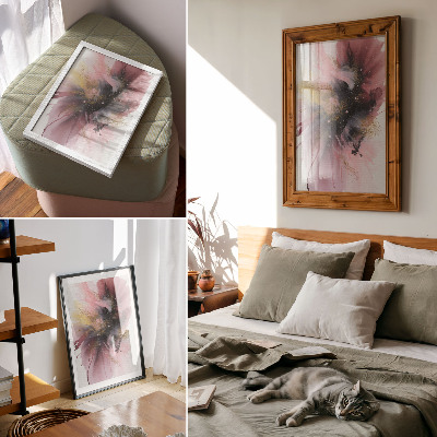 Art print An explosion of color and energy, modern style