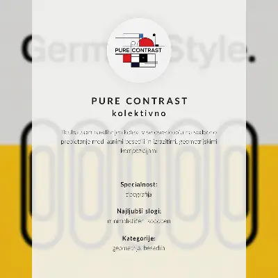 Premium wall art with clean geometric lines and contrasting colors