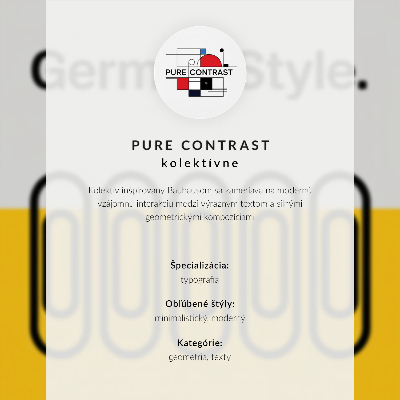 Premium wall art Clean geometric lines and contrasting colors