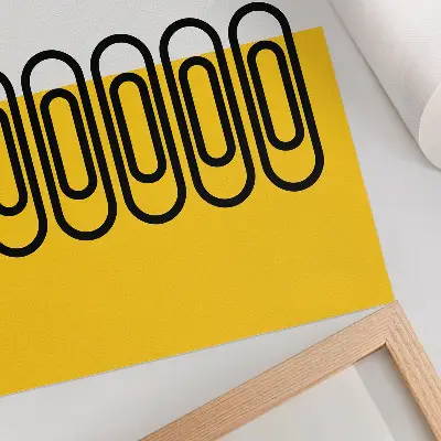 Premium wall art with clean geometric lines and contrasting colors