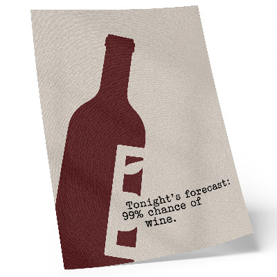 Art print Minimalist graphics in burgundy tones
