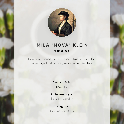 Poster Atmospheric atmosphere, classic motifs, dark palette