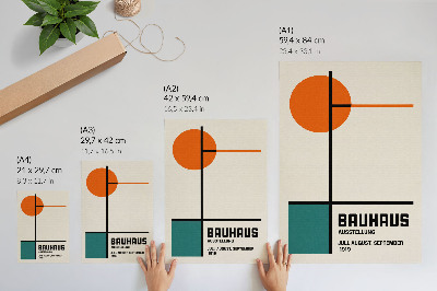 Art print Geometry, colors, minimalism, modernity, form