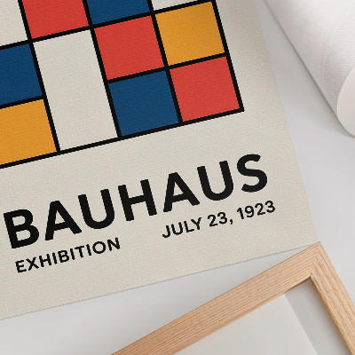 Poster Geometric shapes in a minimalist style