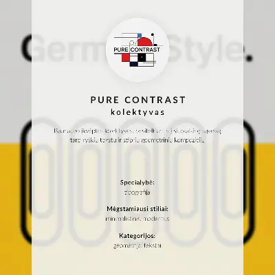 Bauhaus Geometric Art Print featuring geometric simplicity