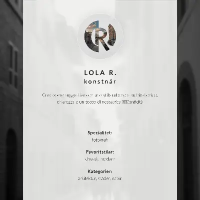 Decorative poster black and white street architecture photography