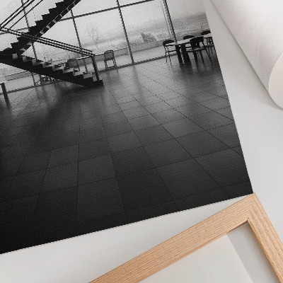 Premium wall art Modern stairs geometric elegance