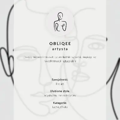 Poster minimalist woman outline composition in an elegant style