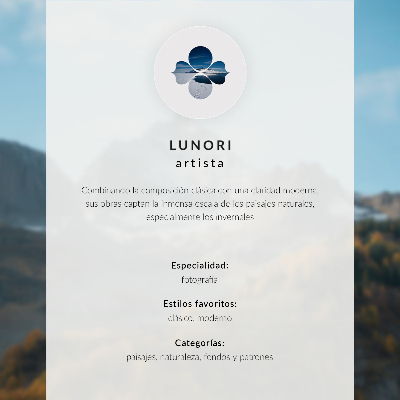 Poster Majestic mountains, lake, sun, harmony of nature