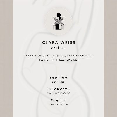 Premium wall art Delicate silhouette of a rabbit with a thin line