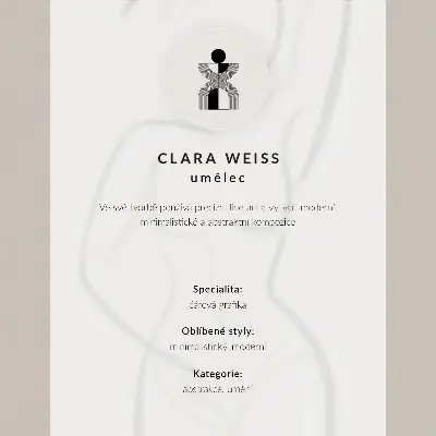 Premium wall art delicate silhouette of a rabbit in a thin line style