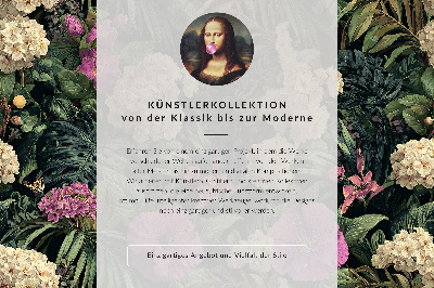 Poster Iconic bridge black silhouette and rainbow