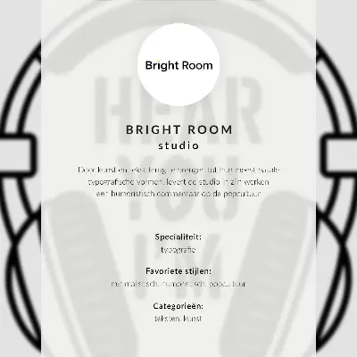 Decorative poster with meaningful text iconography on a beige background